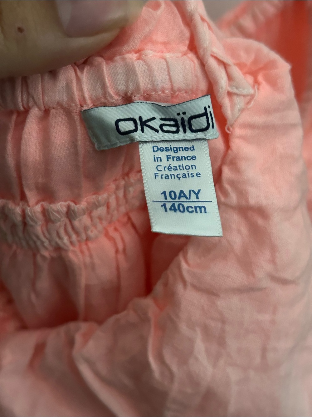 Girls' Pink Ruffle Sundress - Picture 2 of 4